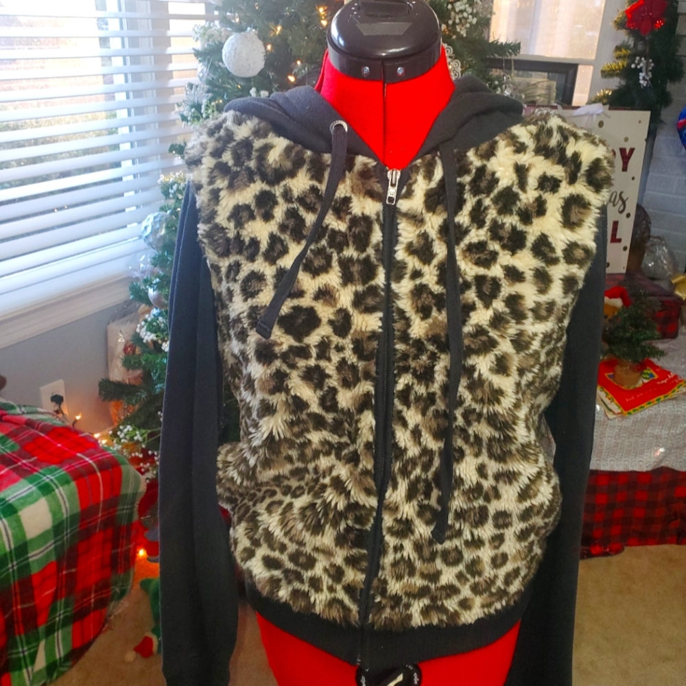 Victorias secret zio up hooded jacket